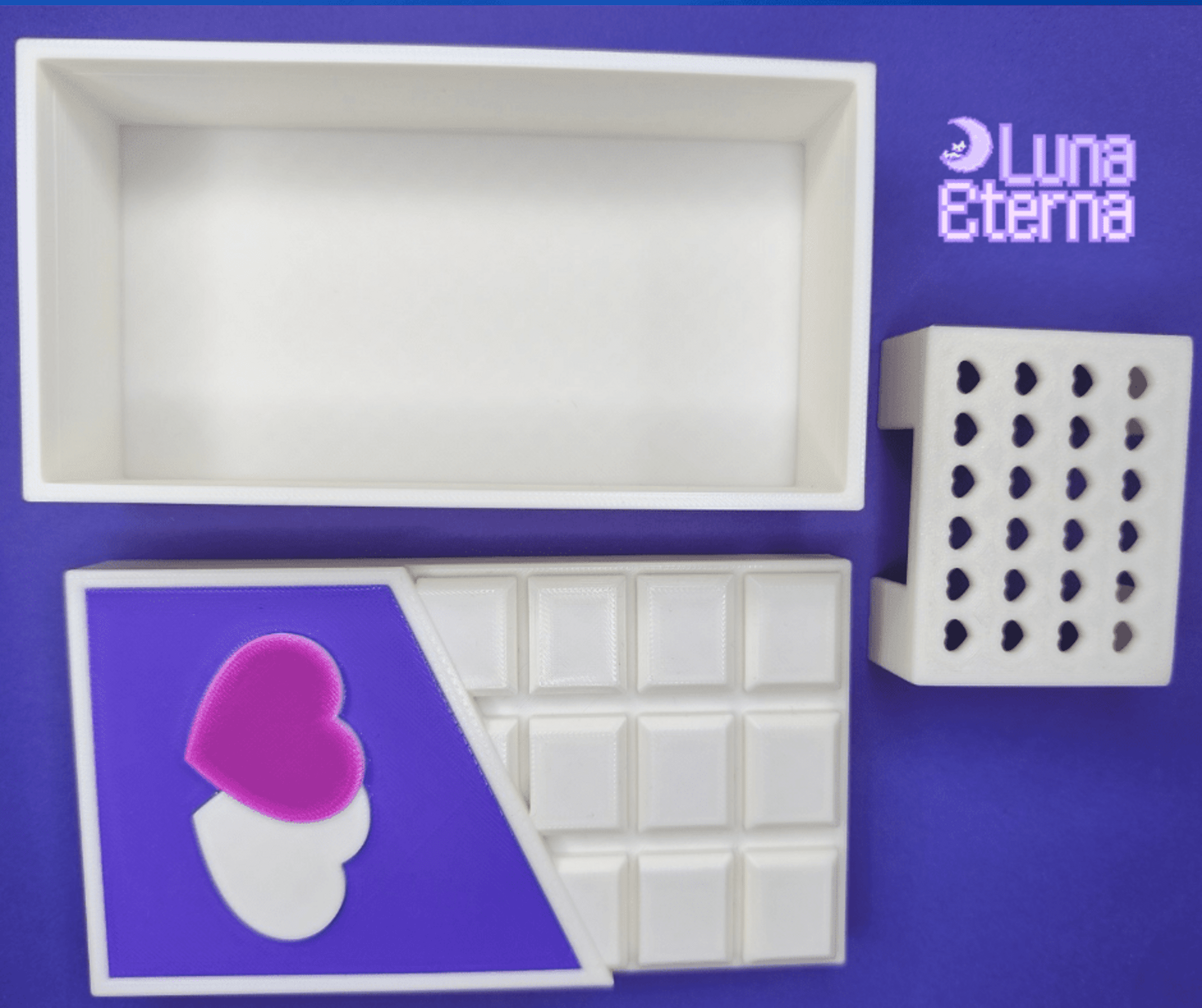 Arenero para Maicena en Forma de Barra de Chocolate – Ideal para Cortadores de A - 5