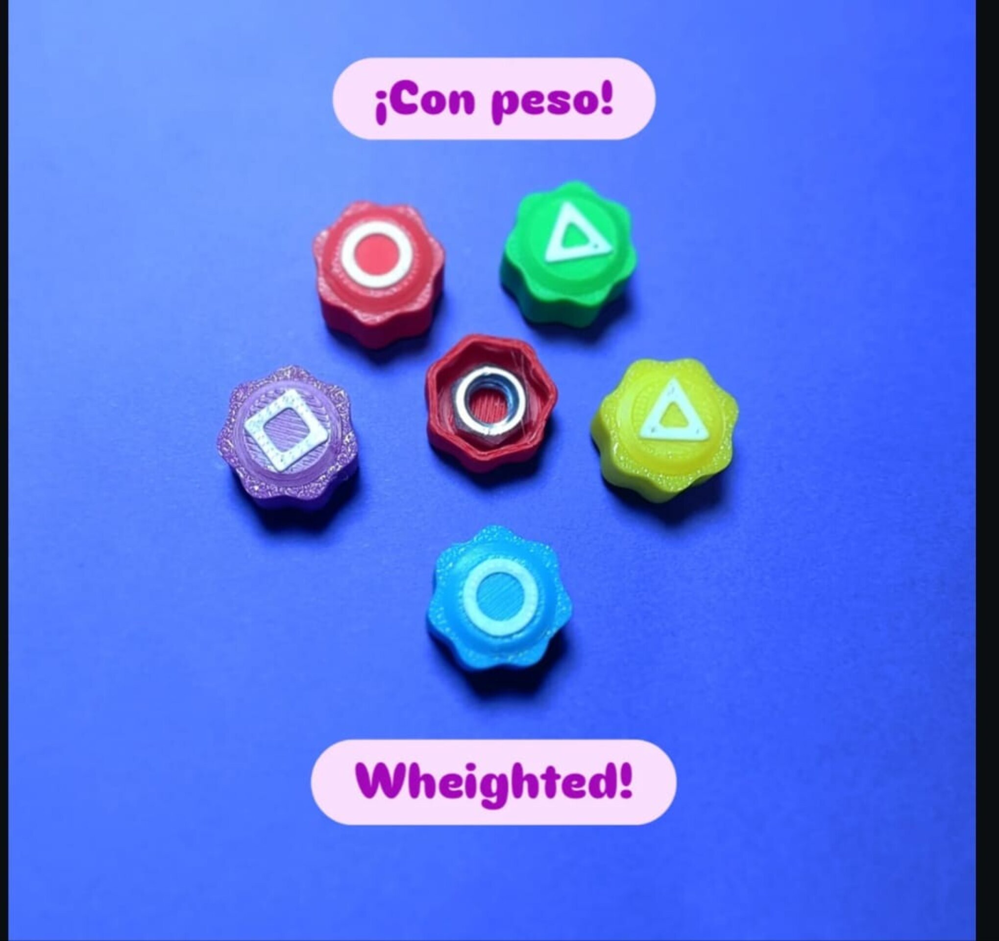 Juego Gonggi con estuche | Sonido en las piezas y peso - 5
