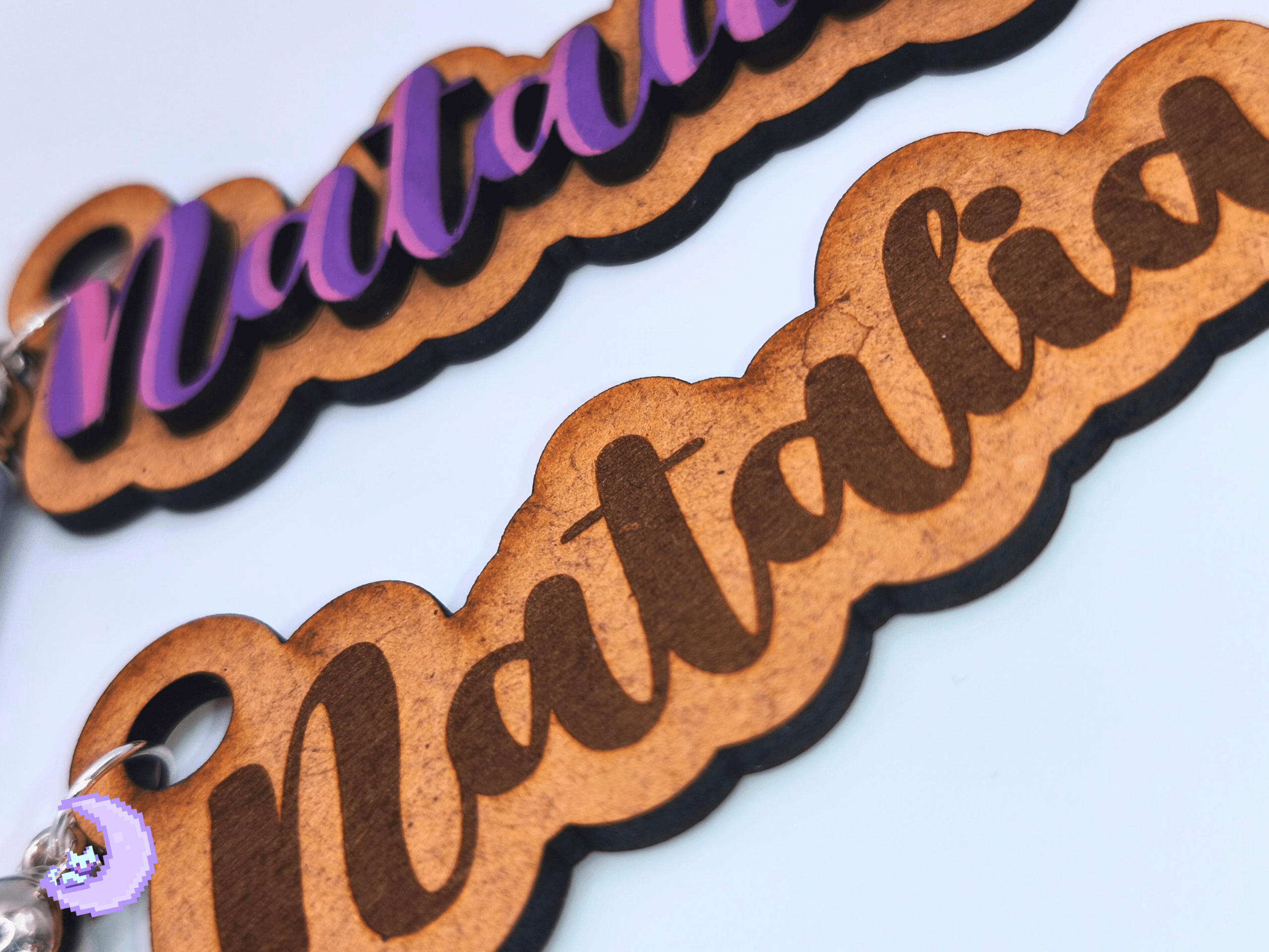 Llavero con NOMBRE PERSONALIZADO | MDF - 3