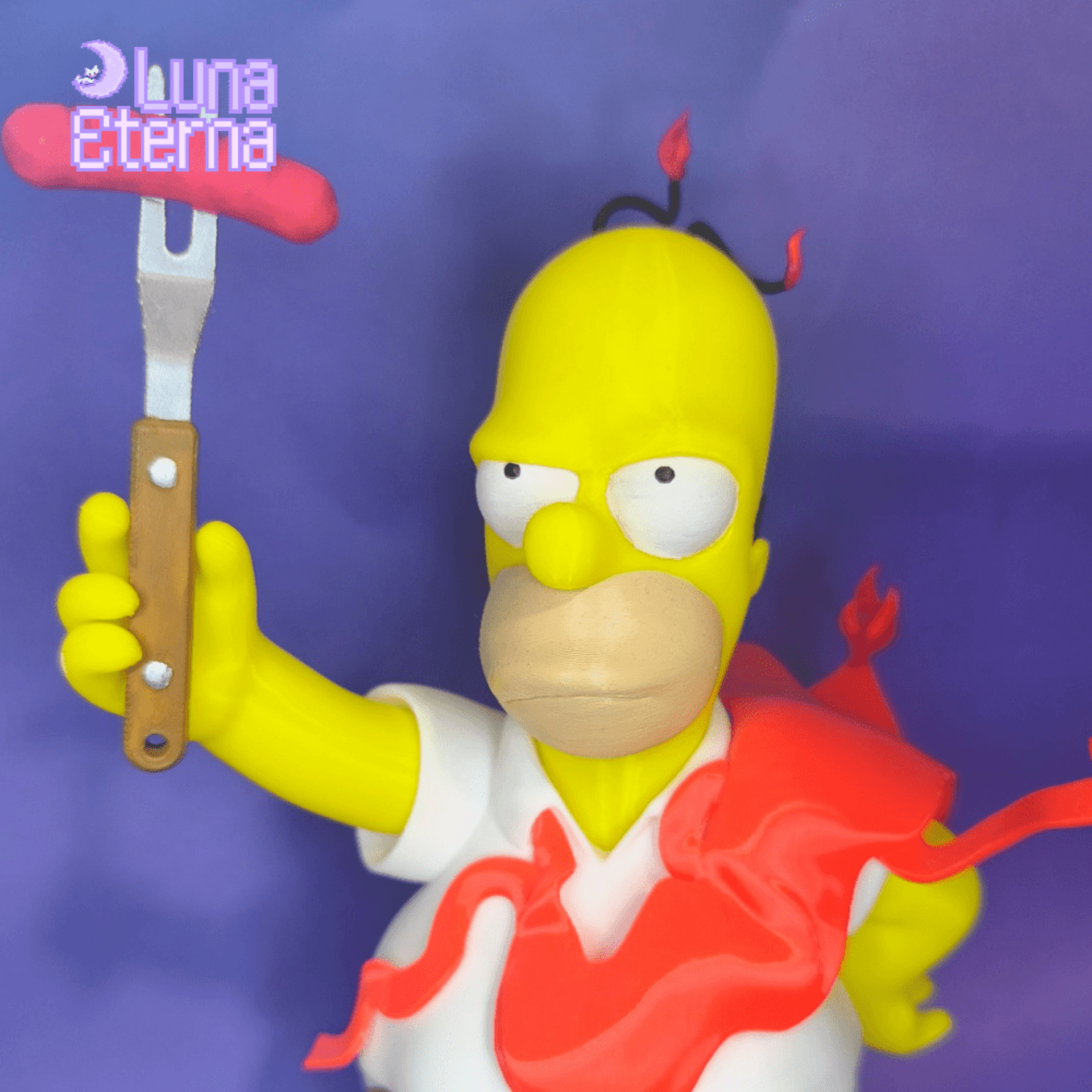 Figura Homer Simpson Parrillero - 2