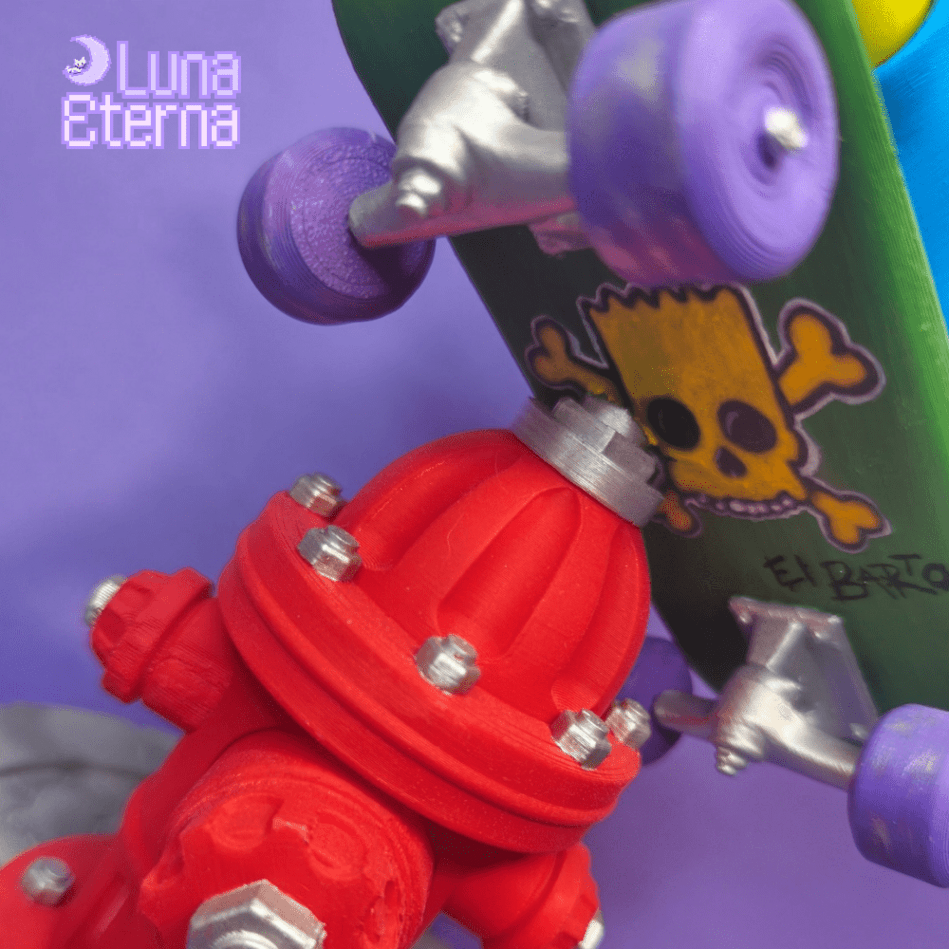 Figura Bart Simpson en Skate - 5