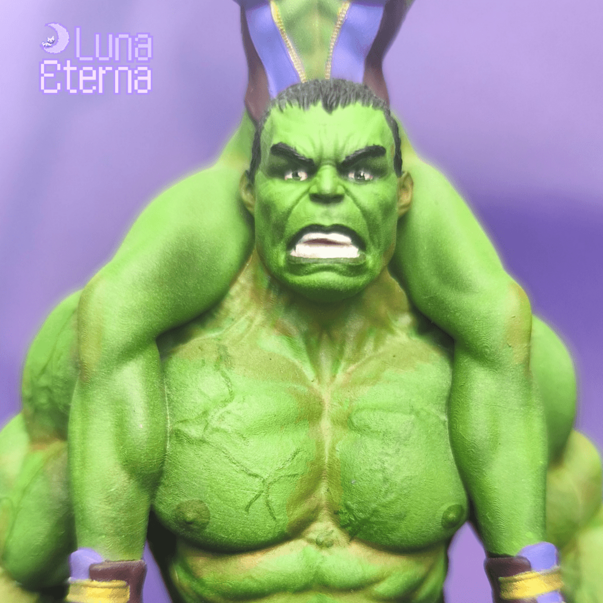 Hulk y She Hulk | Figura de Resina - 2
