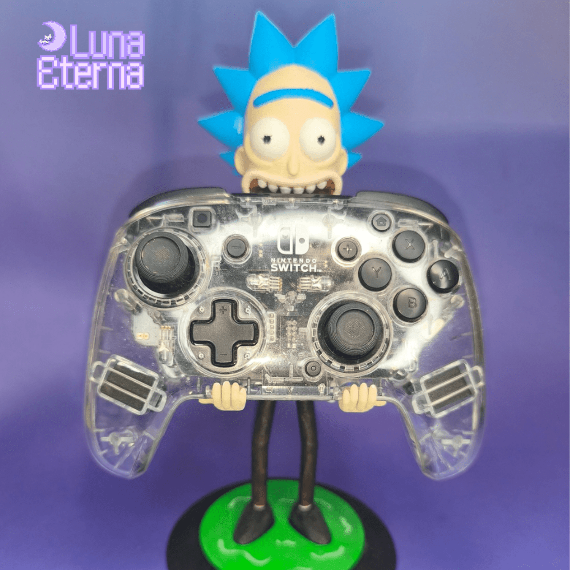 Soporte de mando de consola Rick y Morty - 2