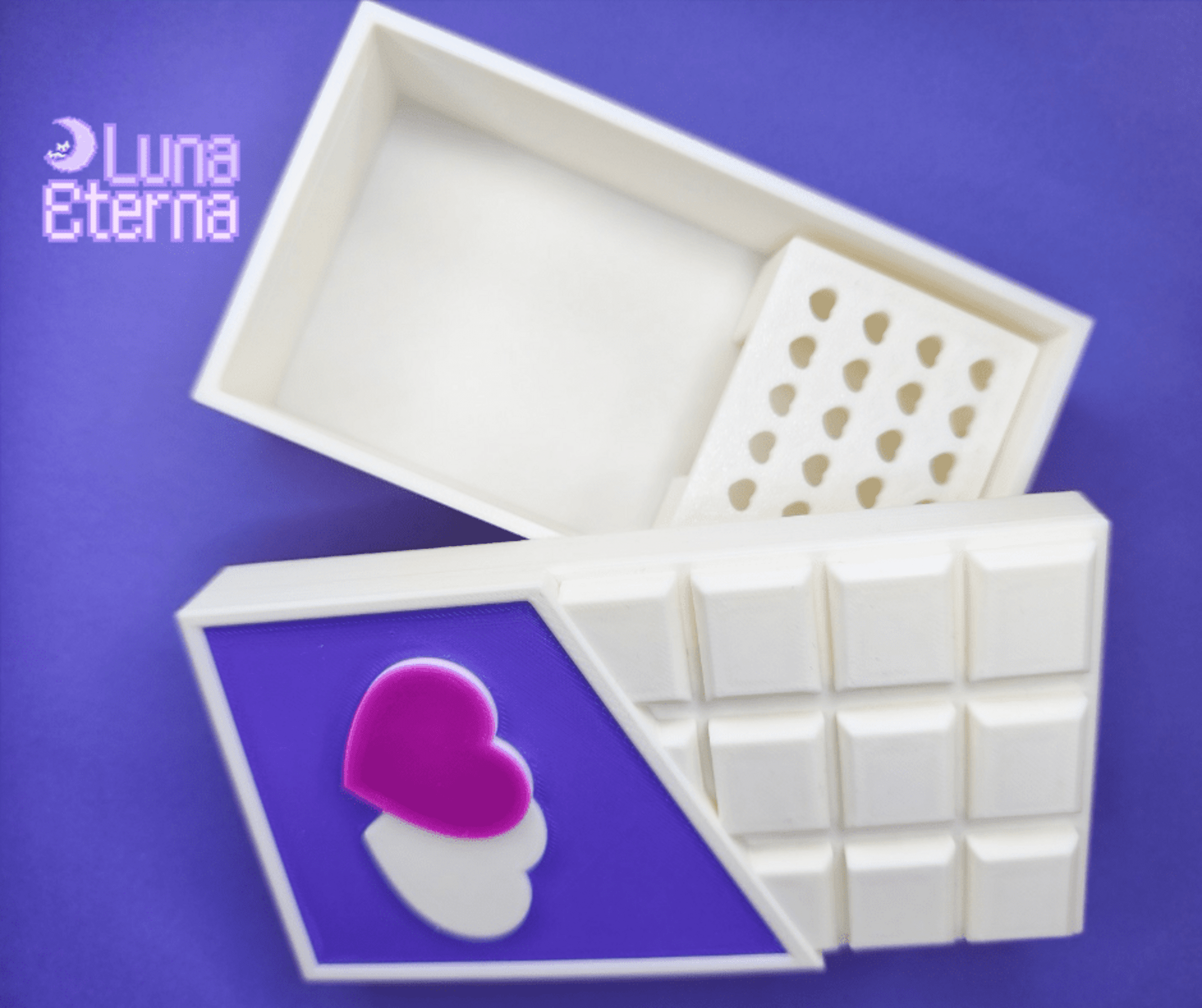 Arenero para Maicena en Forma de Barra de Chocolate – Ideal para Cortadores de A - 2