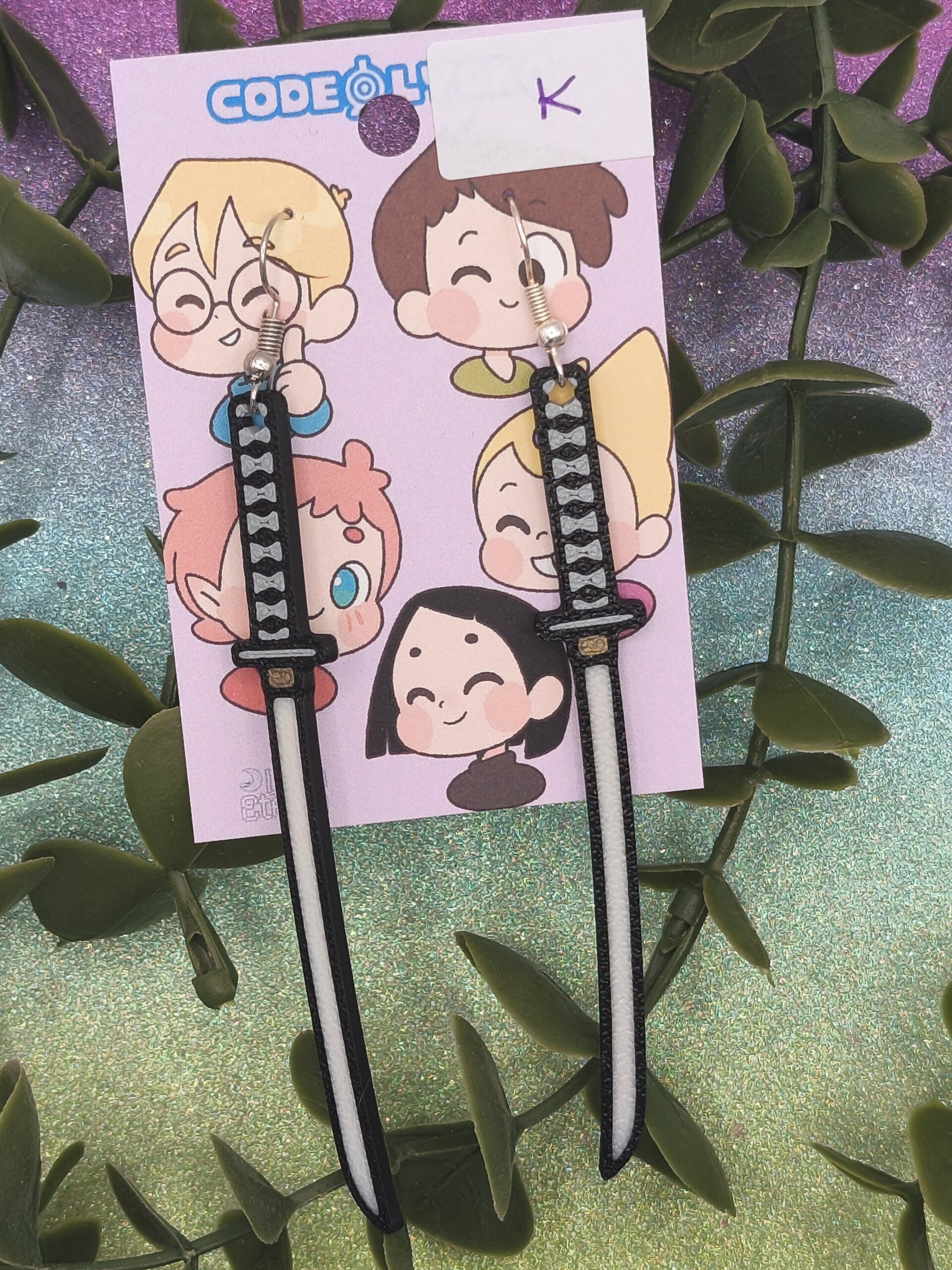 Pendientes Colección Código Lyoko - 2