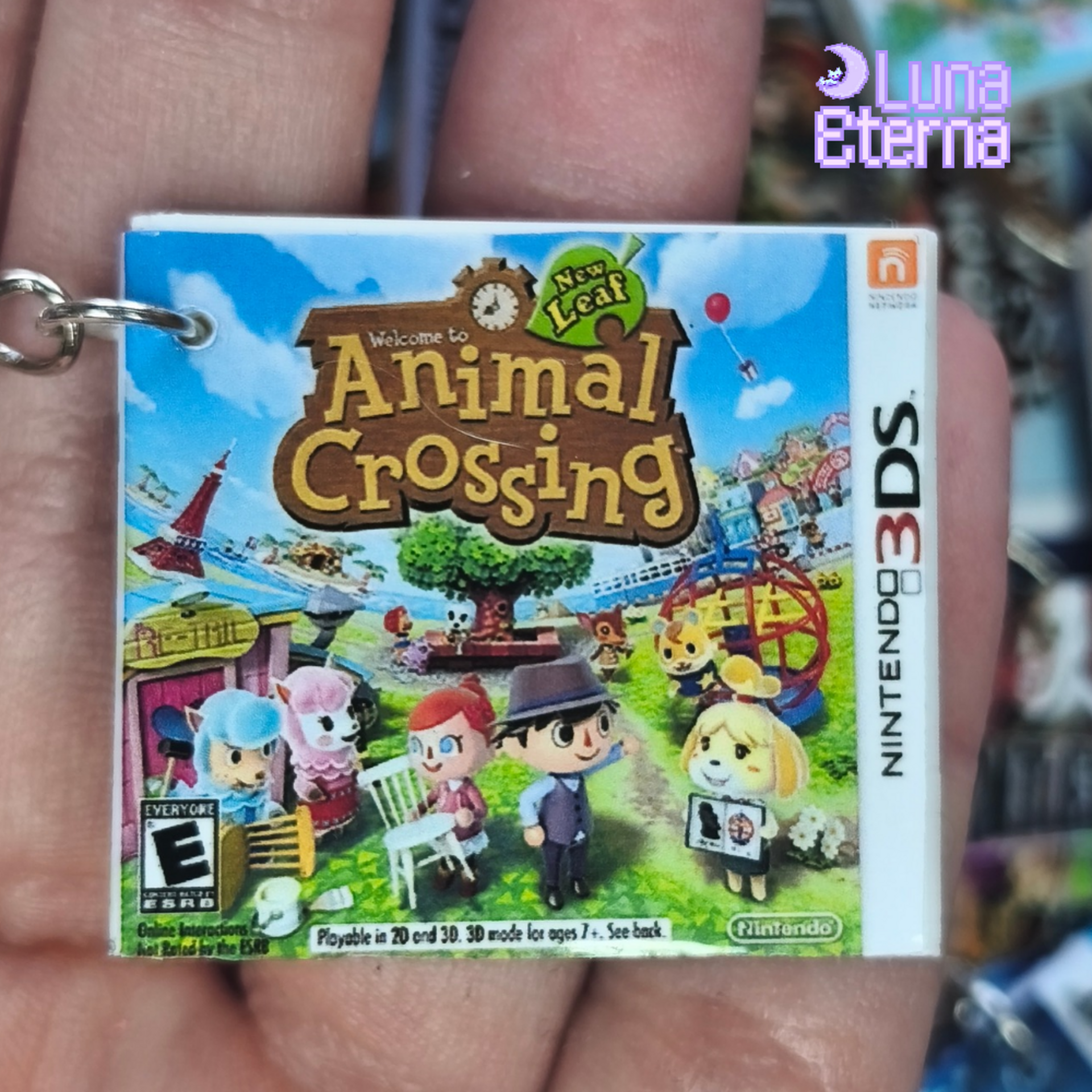 Llavero Carátulas de Videojuegos | Nintendo DS; Nintendo 3DS; PS4; PS5 - 6