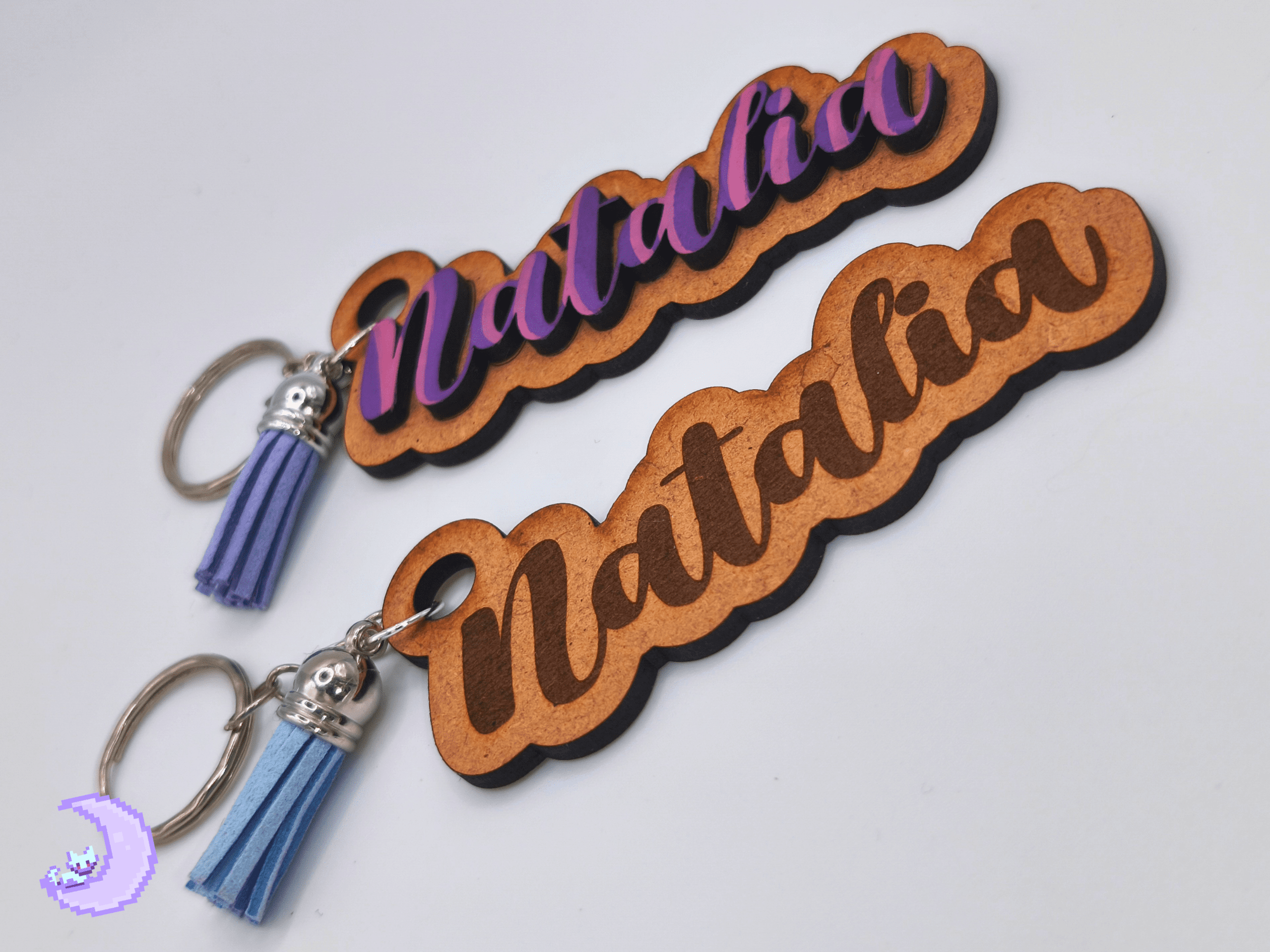 Llavero con NOMBRE PERSONALIZADO | MDF - 2