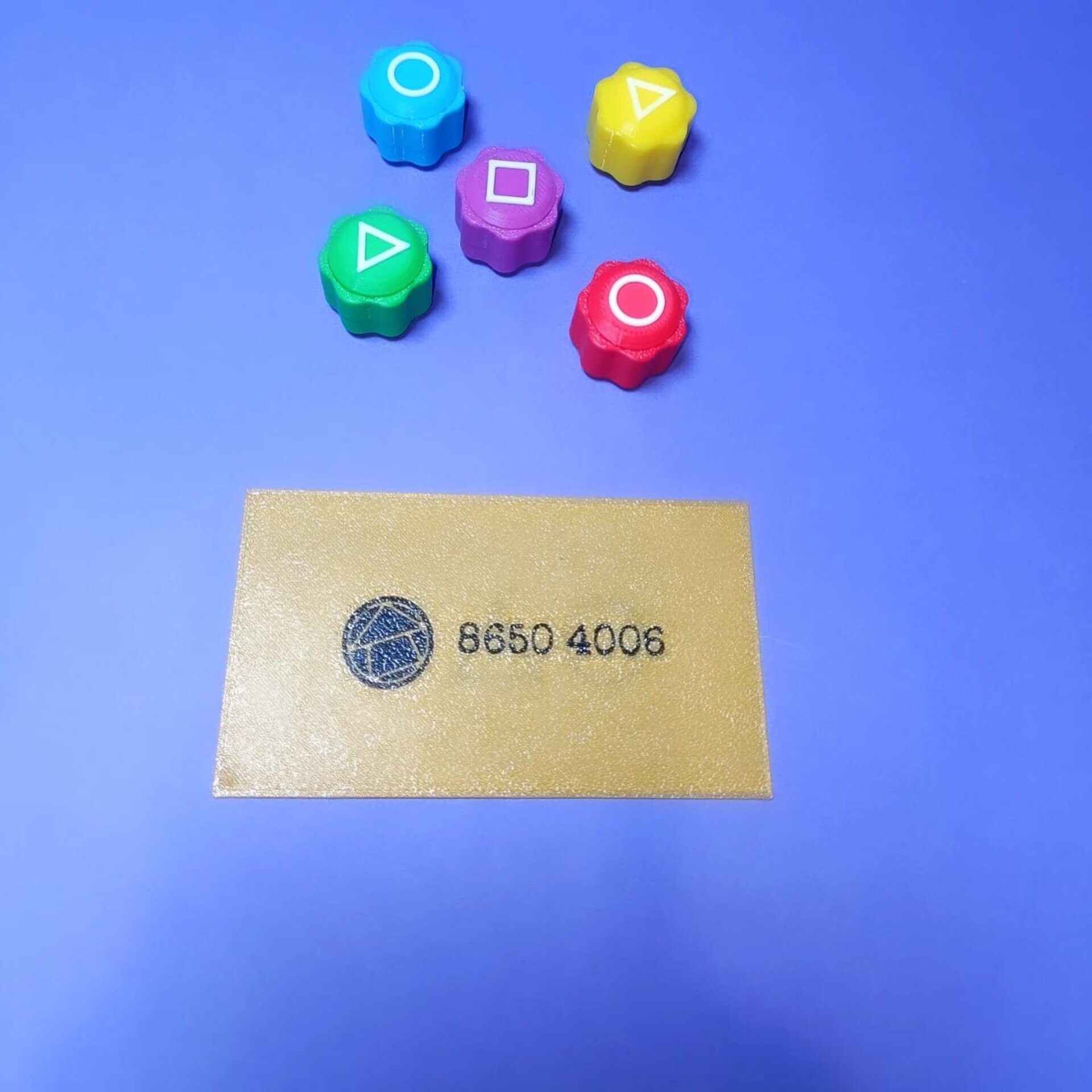 Juego Gonggi con Estuche y tarjeta de invitación al juego - 3