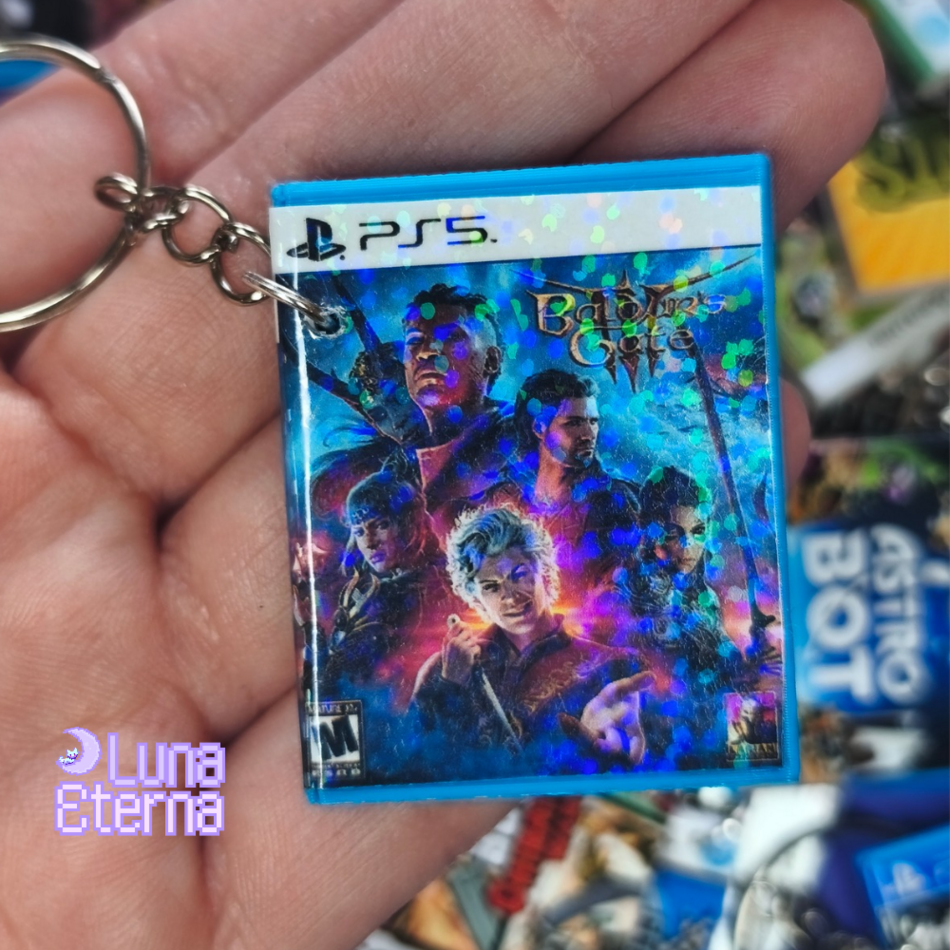 Llavero Carátulas de Videojuegos | Nintendo DS; Nintendo 3DS; PS4; PS5 - 2