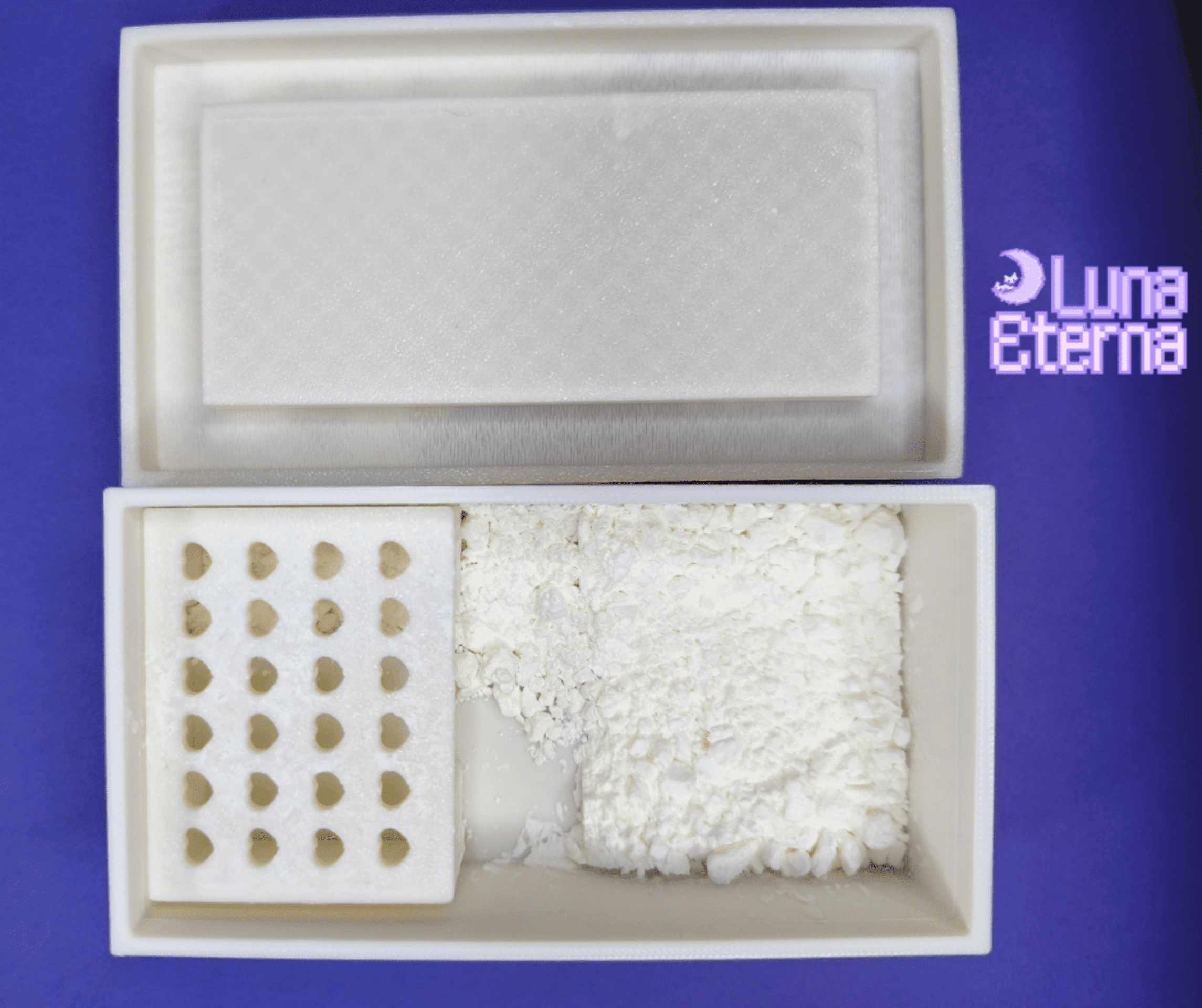 Arenero para Maicena en Forma de Barra de Chocolate – Ideal para Cortadores de A - 4