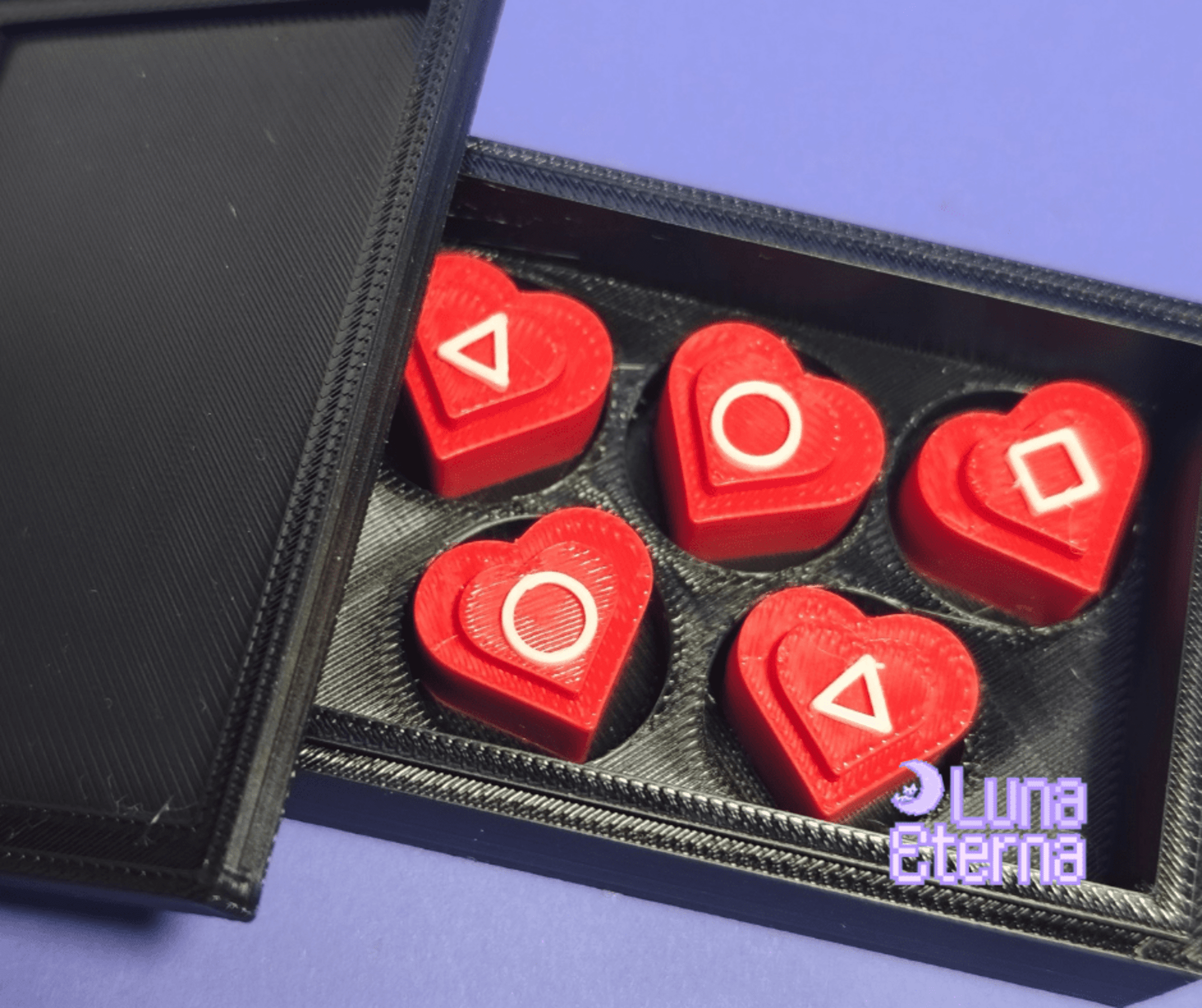 Juego Gonggi edición San Valentín - 2